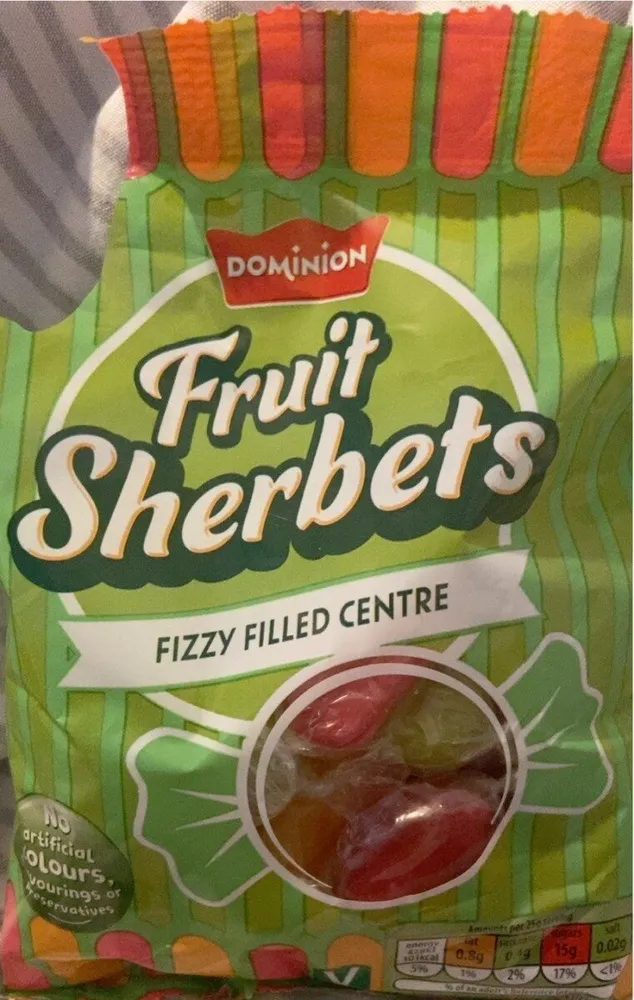 Fruit sherbets