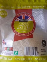 Half fat mature grated cheese