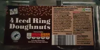 Village Bakery Iced Ring Doughnuts