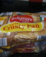 White crusty pan
