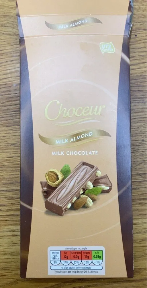 Smooth & Creamy Cocoa Choceur MILK ALMOND SMOOTH M