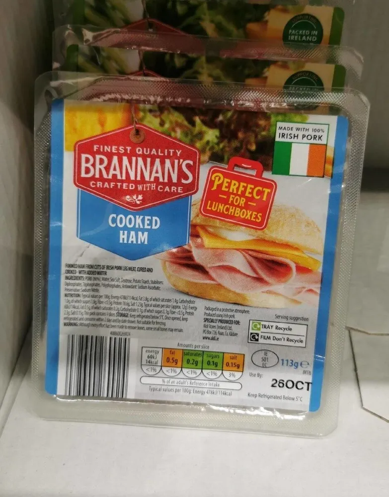 Cooked ham
