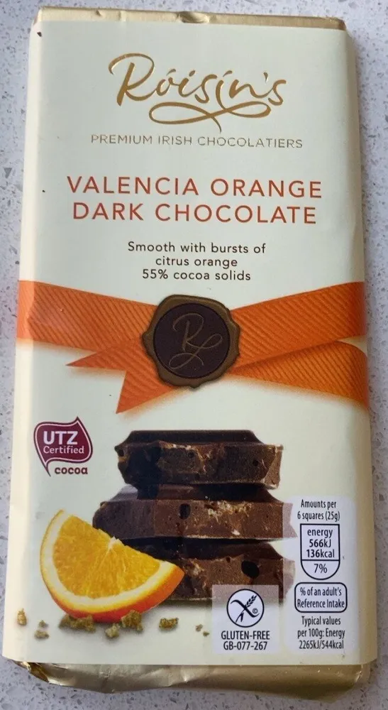 Valencia Orange Dark Chocolate