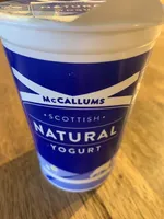 Scottish natural yogurt