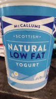 Natural low fat yoghurt