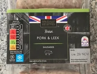 Pork & Leek Sausages