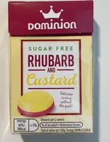 Sugar Free Rhubarb and Custard