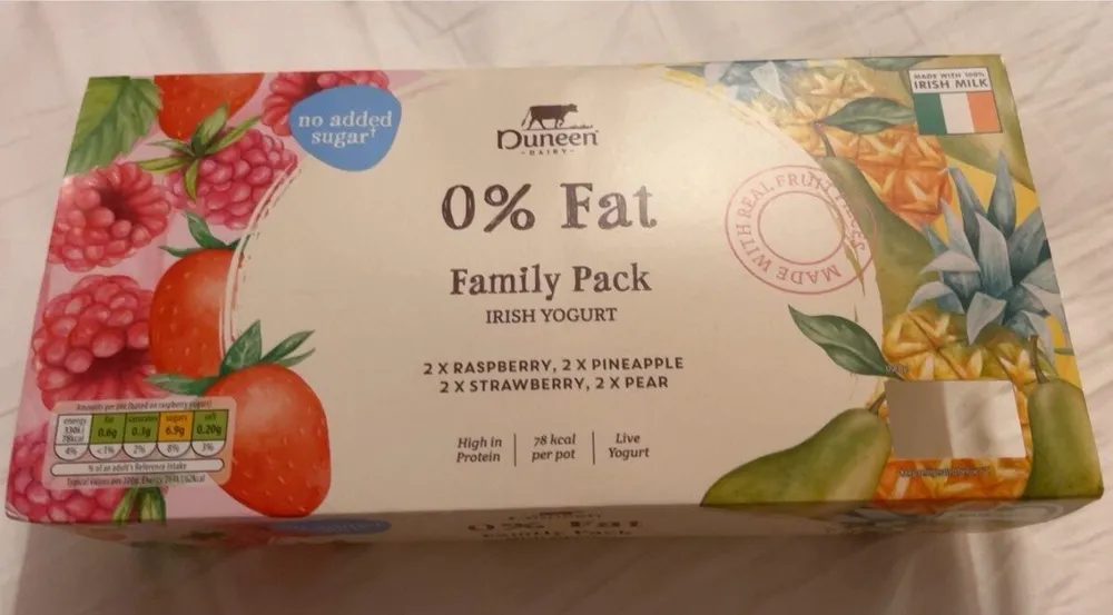 0% Fat Variety Yogurts