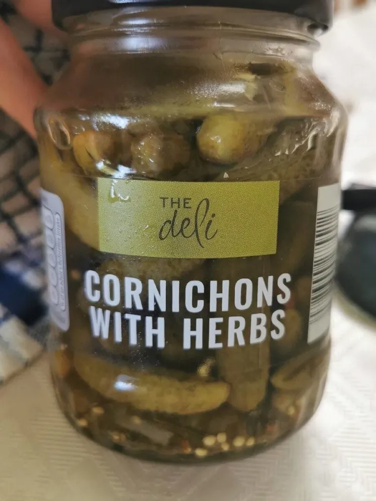 Cornichons With herbs
