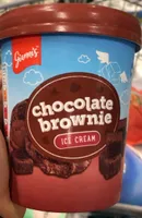 Chocolate brownie ice cream