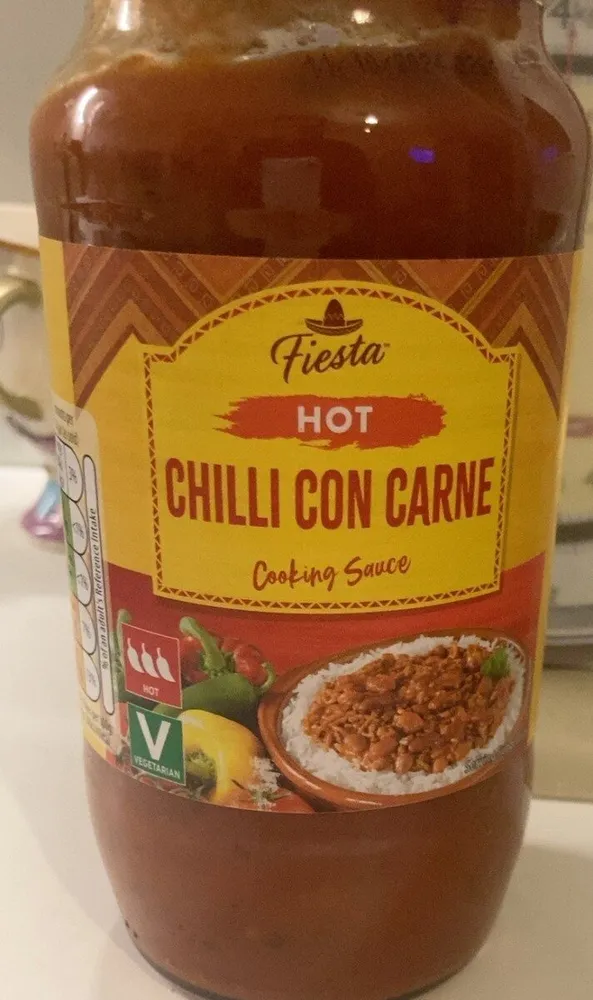 Chilli con carne cooking sauce