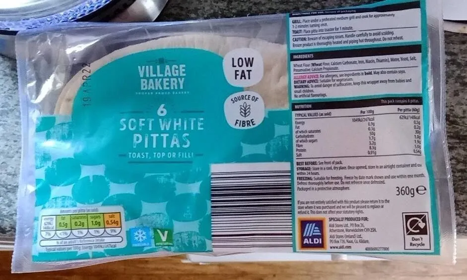 6 soft white pitta's