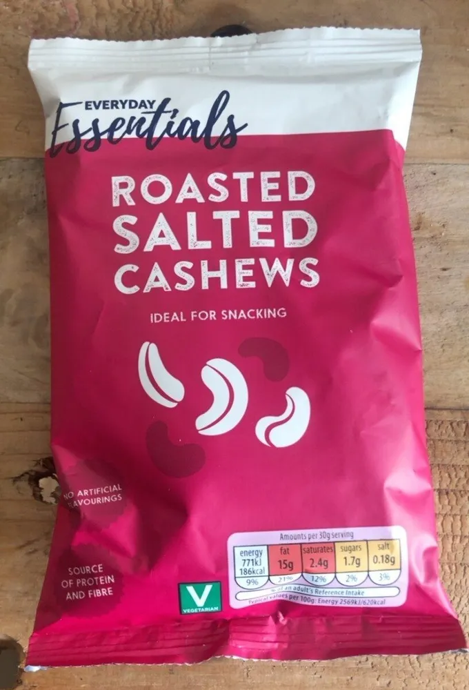 Roasted Salted Cashews