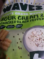 Waves Sour Cream & Black Pepper Multigrain