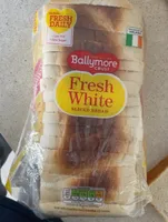 Fresh white sliced bread