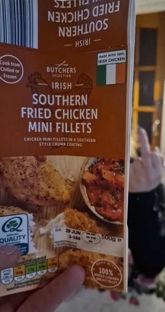 Southern fried chicken mini fillets