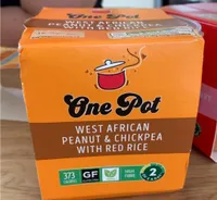 West africab peanut & chickpea with red rice