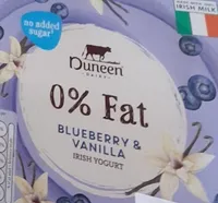 0% Fat Blueberry & Vanilla Irish Yogurt