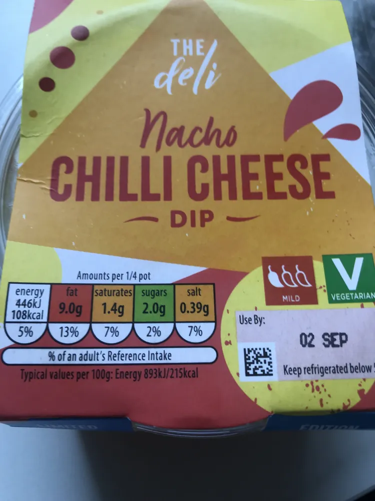 Nacho Chilli Cheese Dip