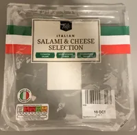 Italian salami & cheese selection