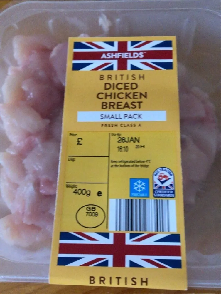 Diced Chicken Breast