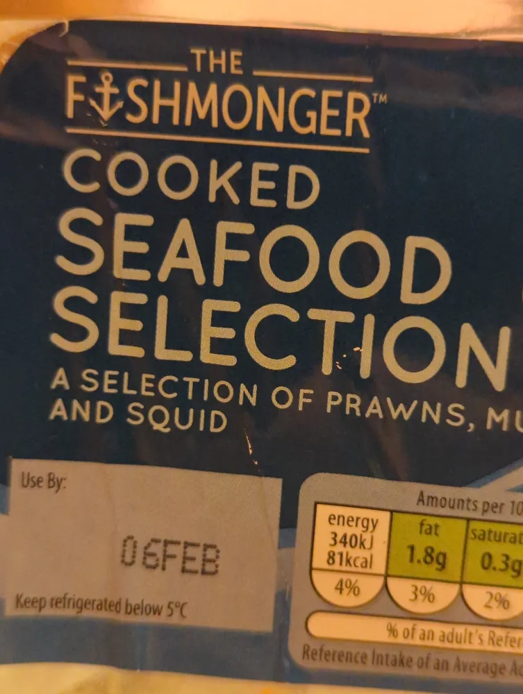 Cooked Seafood Selection