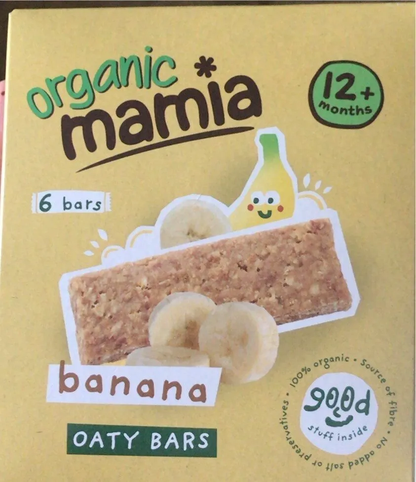 Banana oaty bars