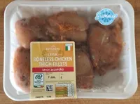 Boneless chicken thigh fillets