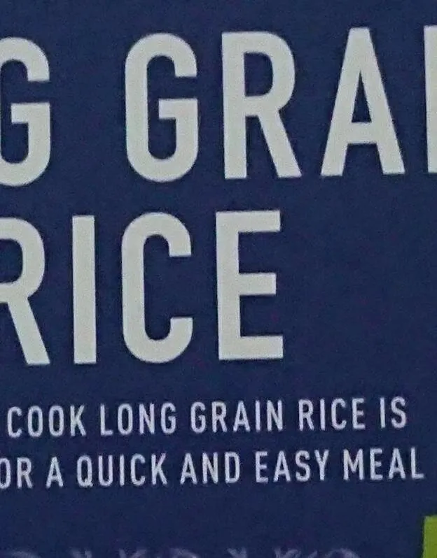 LONG GRAIN RICE