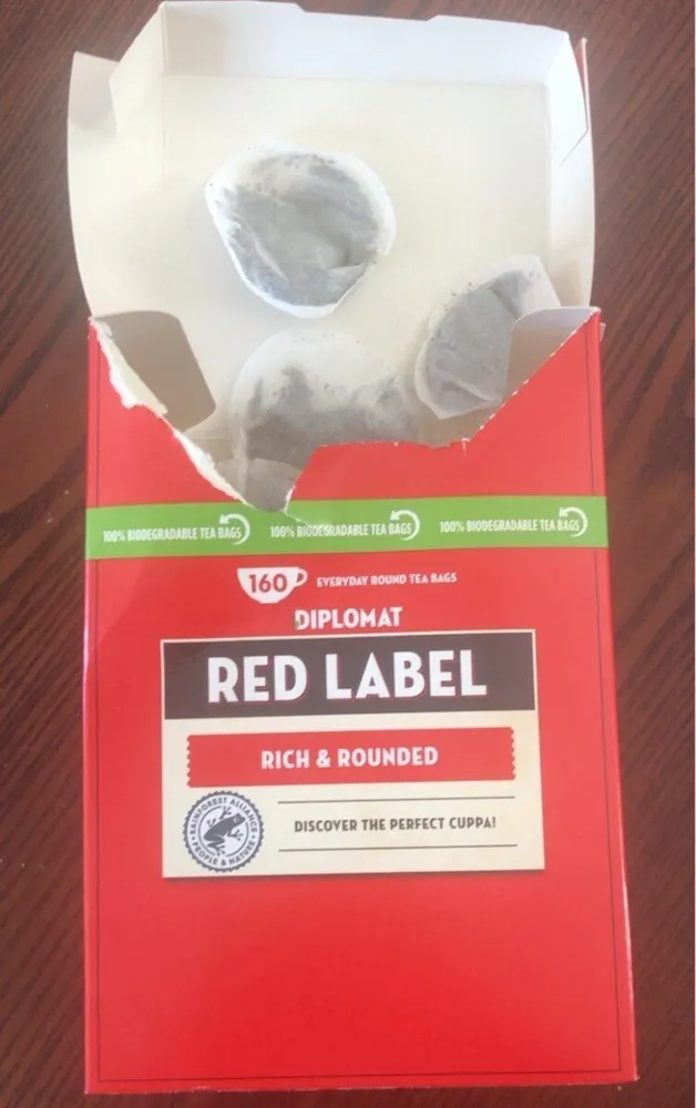 Red label tea