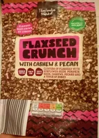 Flaxseed crunch with cashew & pecan