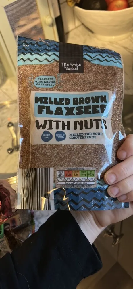 Milled Brown Flaxseed with Nuts