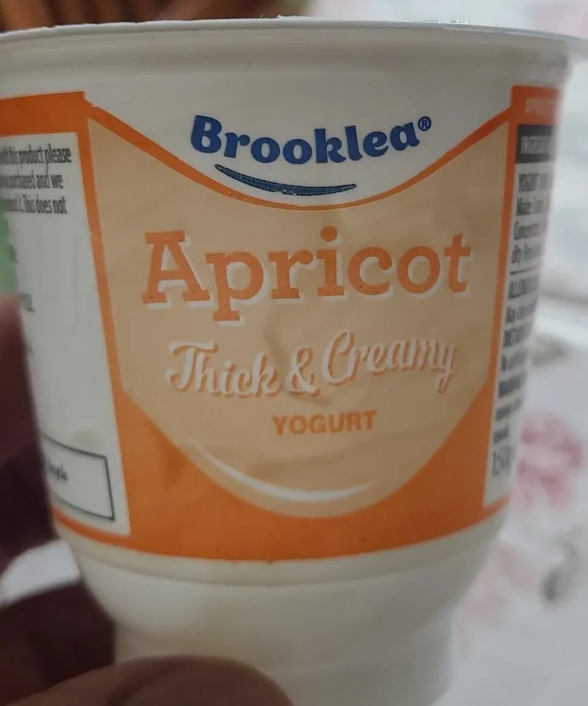 Apricot Thick & Creamy Yogurt