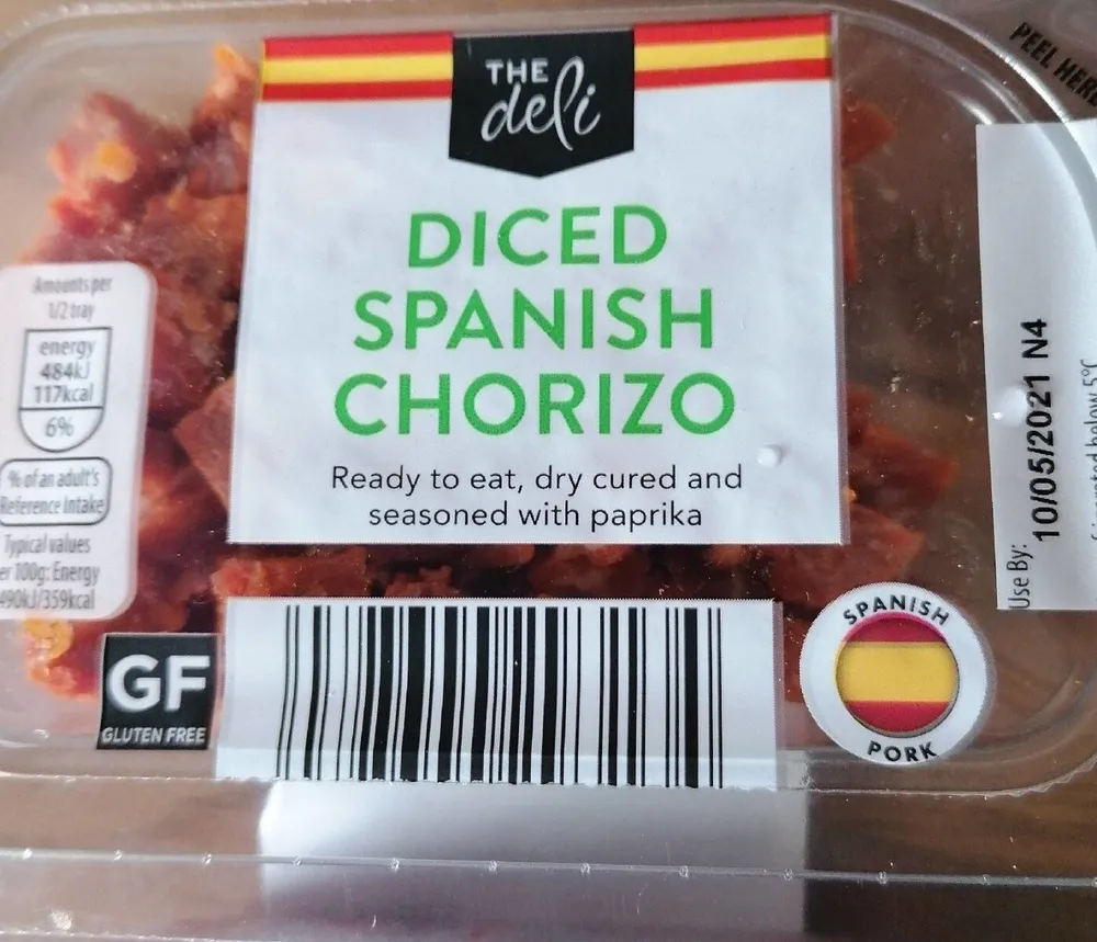 Diced Spanish Chorizo
