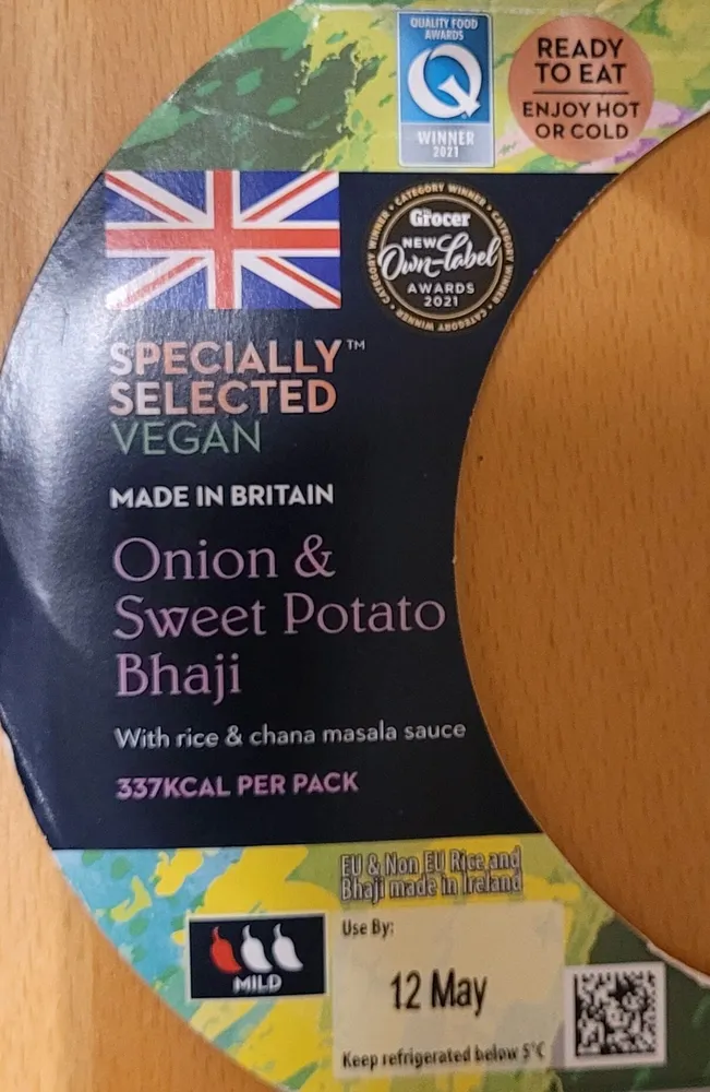 Onion & Sweet Potato Bhaji