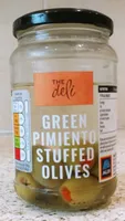 GREEN PIMIENTO STUFFED OLIVES