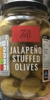 Jalepenio stuffed olives