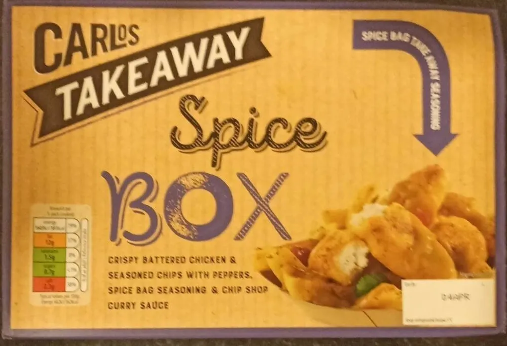 Takeaway Spice Box