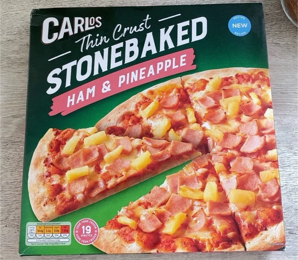 Ham and pineapple