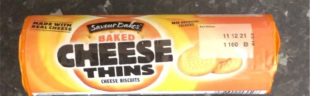 Cheese Thins Cheese Biscuits