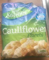 Frozen cauliflower florets