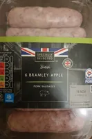 Bramley Apple pork sausages