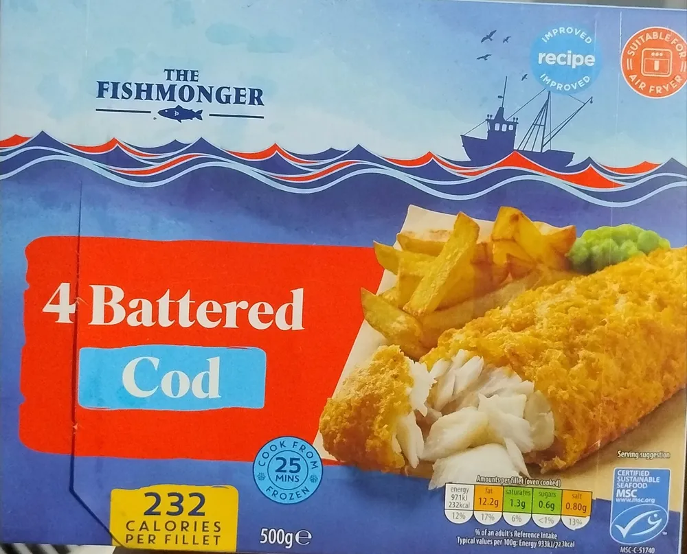 Battered Cod