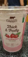 Thick and Fruity strawberry yogurt