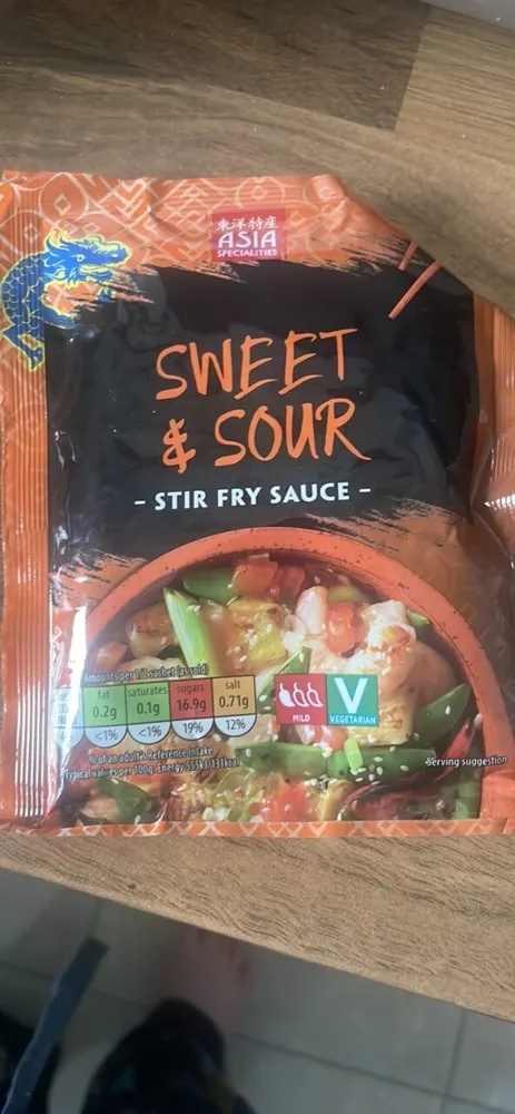 Sweet & Sour Stir Fry Sauce