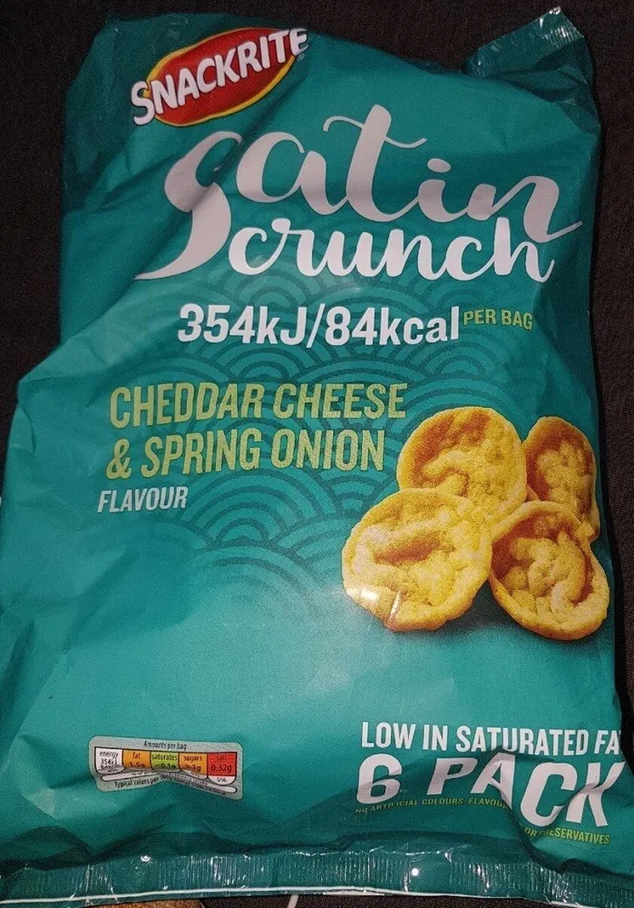 Satin Crunch Cheese & Onion Flavour
