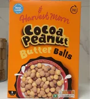 Cocoa peanut butter balls