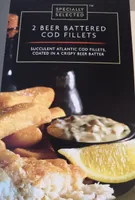 Beer Battered Cod Fillets