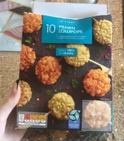 Prawn lollipops
