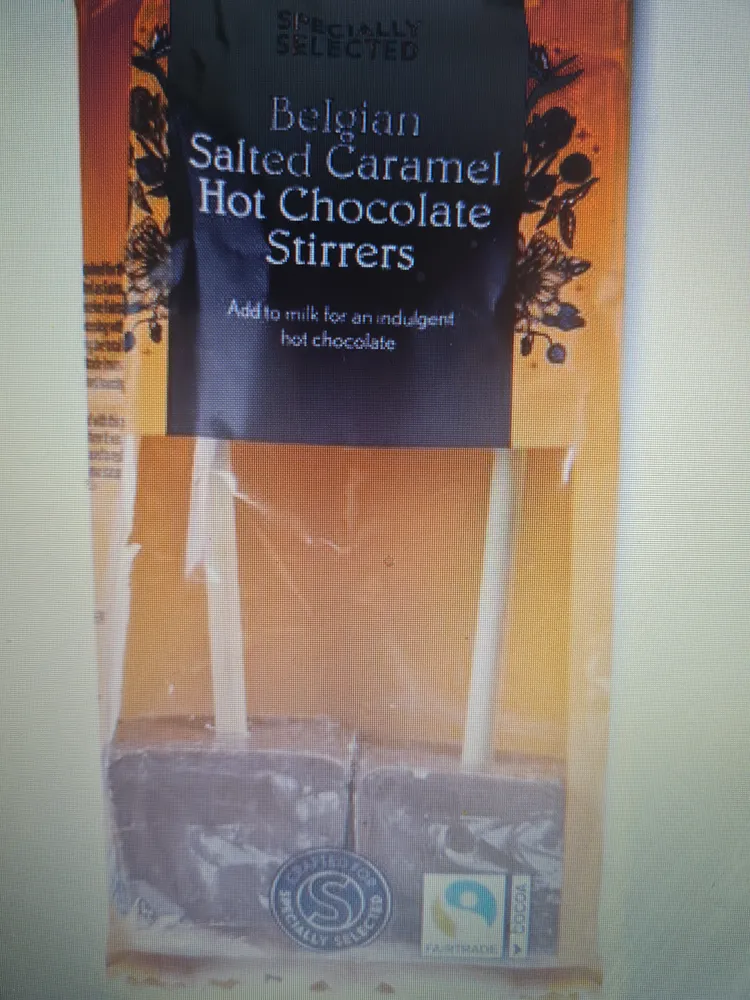 Belgian Salted carmel Hot chocolate Stirrers